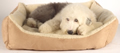 Cosy Merino wool pet bed